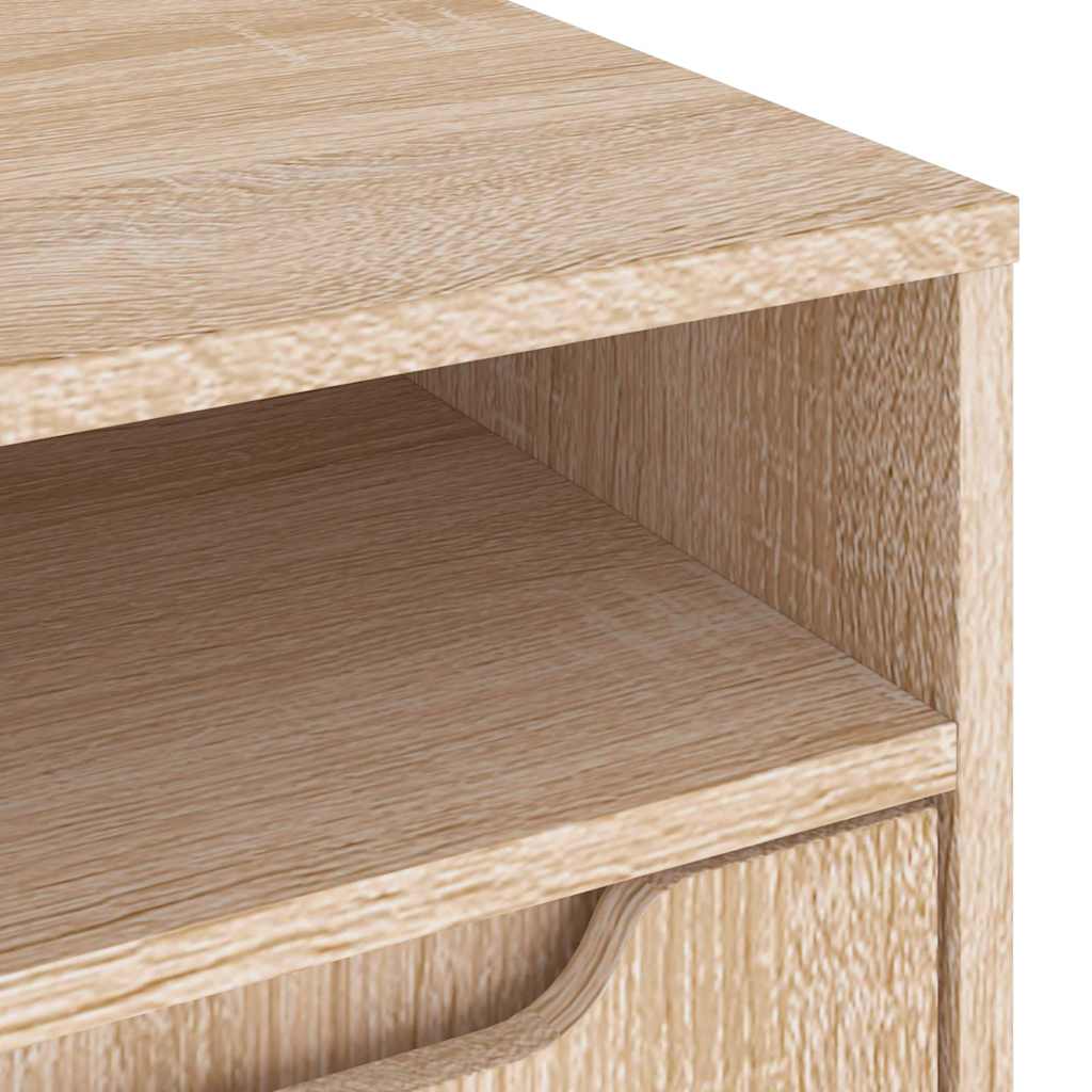 ντουλάπι τηλεόρασης VISNES Δρυς Sonoma 100x40x38 cm - Pakobazaar