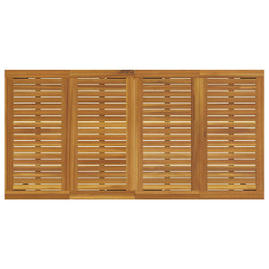 Εξωτερικό Τραπέζι Φυσικό και Μαύρο 180 x 90 x 75 cm