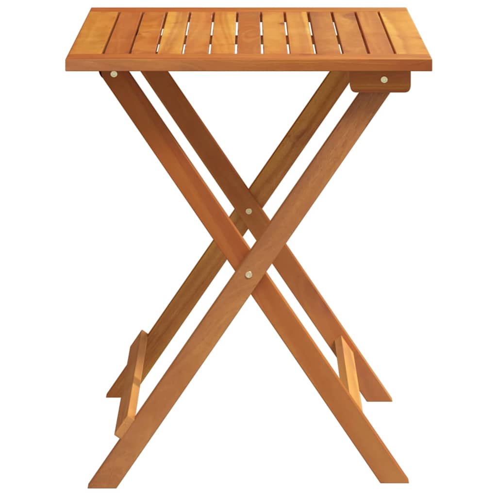 Τραπέζι Κήπου Φυσικό 60 x 60 x 72 cm Στερεό Ξύλο Ακακίας - Pakobazaar