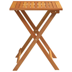 Τραπέζι Κήπου Φυσικό 60 x 60 x 72 cm Στερεό Ξύλο Ακακίας - Pakobazaar
