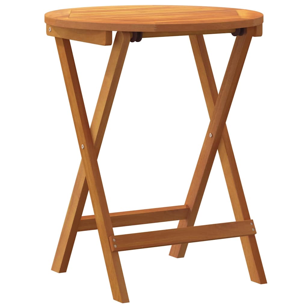 Τραπέζι Κήπου Φυσικό 60 x 60 x 72 cm Στερεό Ξύλο Ακακίας - Pakobazaar
