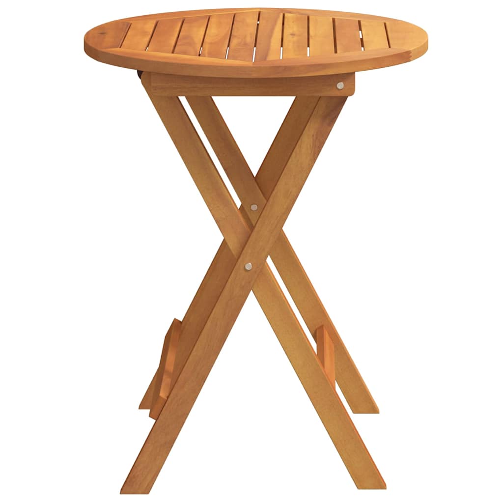Τραπέζι Κήπου Φυσικό 60 x 60 x 72 cm Στερεό Ξύλο Ακακίας - Pakobazaar