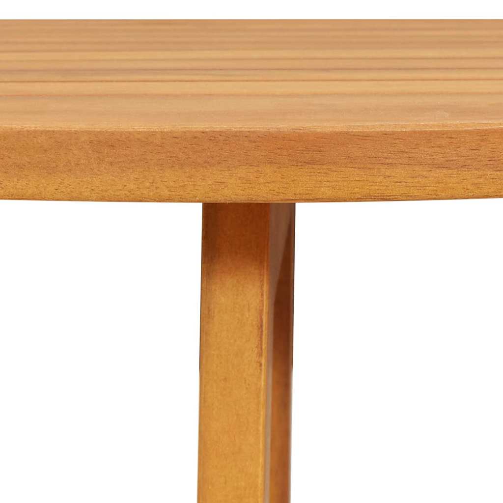Τραπέζι Κήπου Καφέ 78 x 46 x 75 εκ Στερεό Ξύλο Ακακίας - Pakobazaar