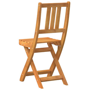 Καρέκλα Κήπου 2 pcs Φυσικό Λάδι 40 x 42 x 85 εκ - Pakobazaar