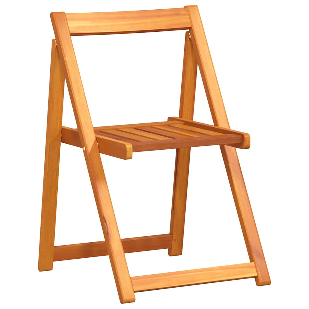 Τραπέζι Κήπου 5 pcs Καφέ Στερεό Ξύλο Ακακίας - Pakobazaar