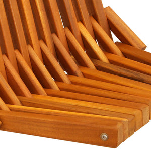 Καρέκλα 2 pcs Καφέ 69 x 56 x 84 εκ. Στερεό Ξύλο Ακακίας - Pakobazaar