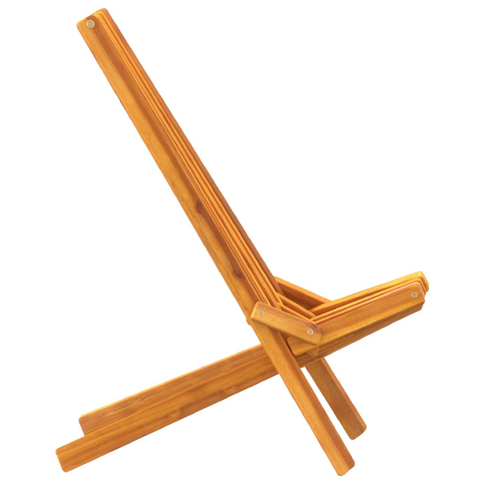 Καρέκλα 2 pcs Καφέ 69 x 56 x 84 εκ. Στερεό Ξύλο Ακακίας - Pakobazaar