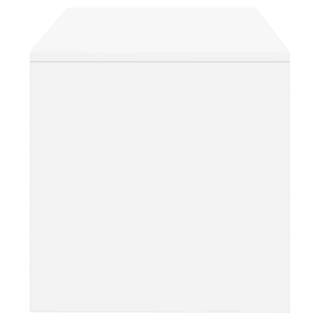 ντουλάπι τηλεόρασης  Λευκό 60x40x40 cm Κατασκευασμένο ξύλο - Pakobazaar