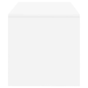 ντουλάπι τηλεόρασης  Λευκό 60x40x40 cm Κατασκευασμένο ξύλο - Pakobazaar