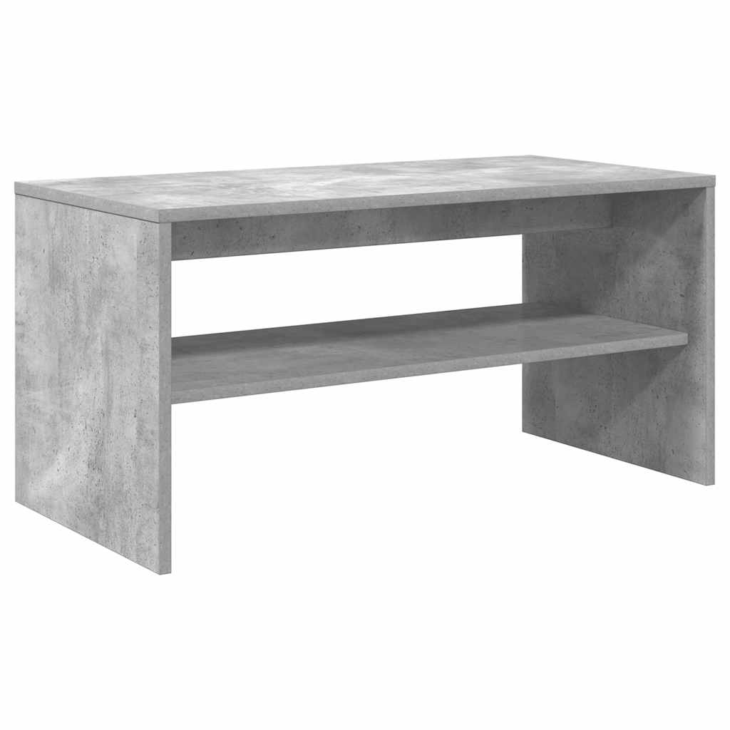 Έπιπλο Τηλεόρασης Γκρι Σκυροδέματος 80x40x40 εκ. Μοριοσανίδα