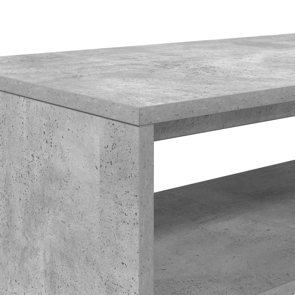 Έπιπλο Τηλεόρασης Γκρι Σκυροδέματος 80x40x40 εκ. Μοριοσανίδα