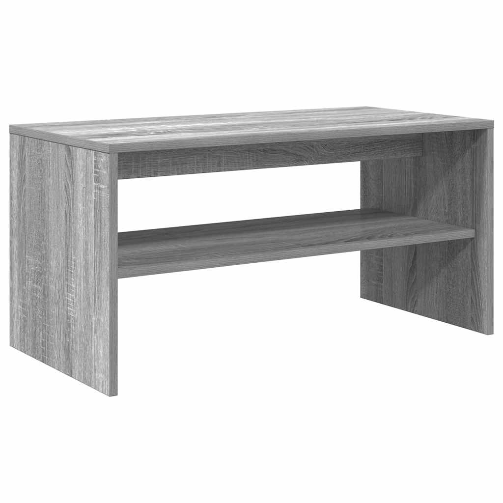 Έπιπλο Τηλεόρασης Sonoma Γκρι 80x40x40 εκ. Επεξεργασμένο Ξύλο