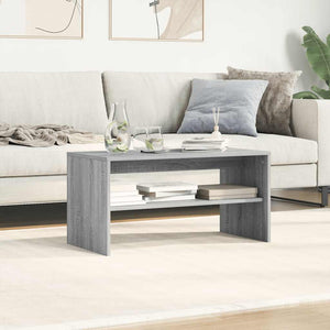 Έπιπλο Τηλεόρασης Sonoma Γκρι 80x40x40 εκ. Επεξεργασμένο Ξύλο