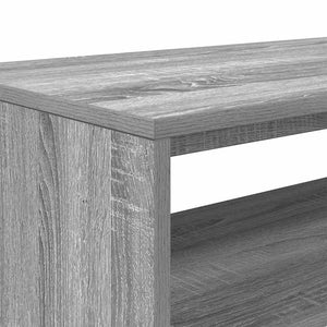 Έπιπλο Τηλεόρασης Sonoma Γκρι 80x40x40 εκ. Επεξεργασμένο Ξύλο