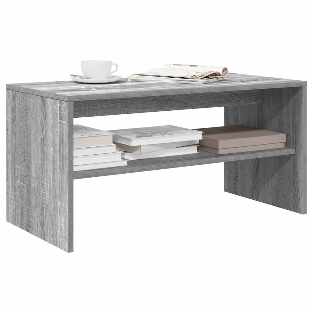 Έπιπλο Τηλεόρασης Sonoma Γκρι 80x40x40 εκ. Επεξεργασμένο Ξύλο