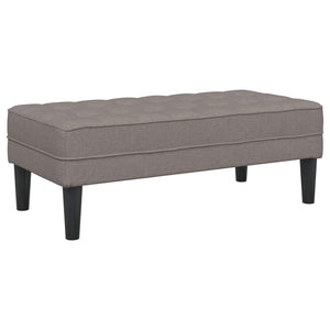 Σετ Καναπέ με μαξιλάρι 2 pcs Taupe Πολυεστέρας - Pakobazaar