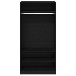 Ντουλάπι Μαύρη δρυς 100 x 50 x 200 cm Επεξεργασμένο ξύλο - Pakobazaar