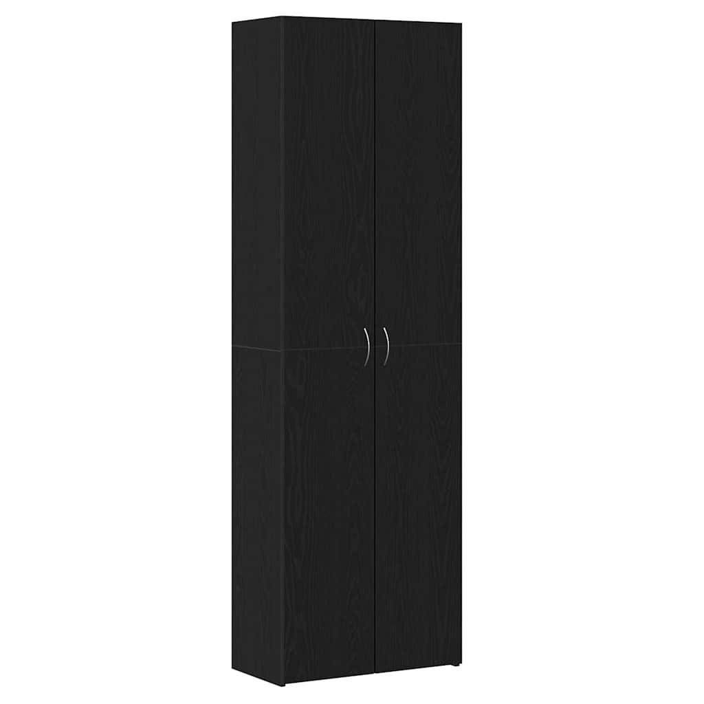 Γραφείο Ντουλάπι Μαύρη Οξυά 60 x 32 x 190 cm Επεξεργασμένο ξύλο - Pakobazaar