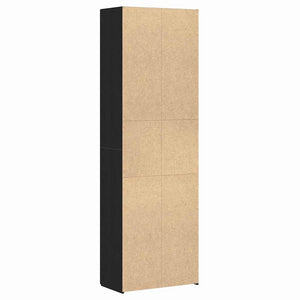 Γραφείο Ντουλάπι Μαύρη Οξυά 60 x 32 x 190 cm Επεξεργασμένο ξύλο - Pakobazaar