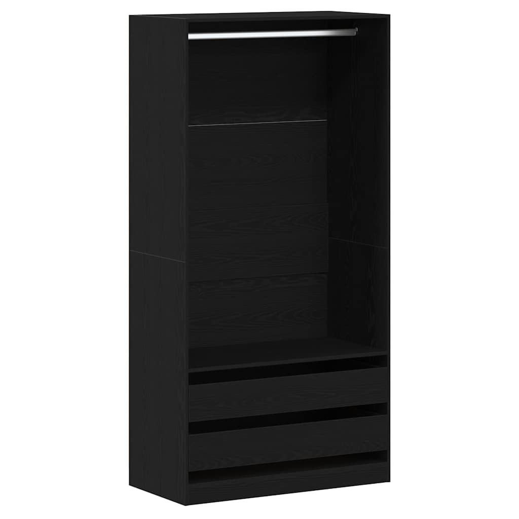 Ντουλάπι Μαύρη δρυς 100 x 50 x 200 cm Επεξεργασμένο ξύλο - Pakobazaar