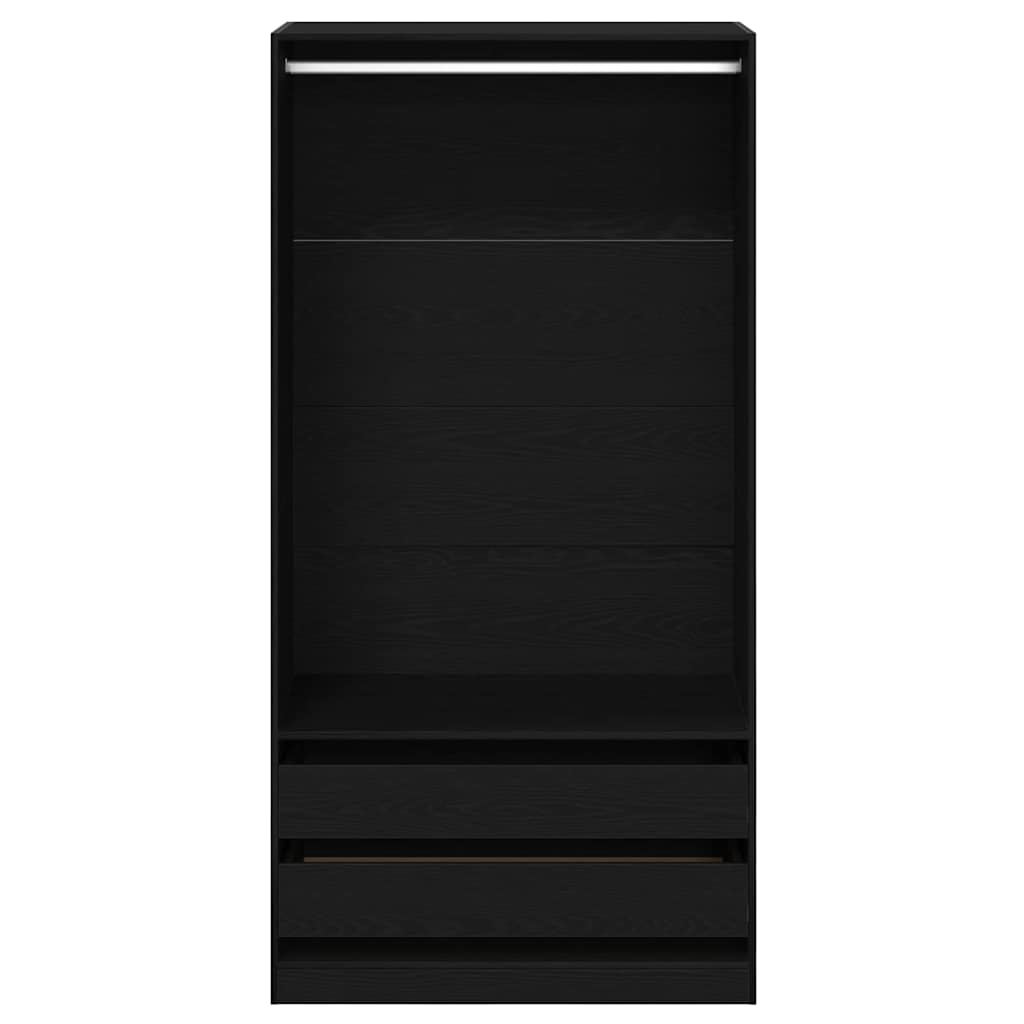 Ντουλάπι Μαύρη δρυς 100 x 50 x 200 cm Επεξεργασμένο ξύλο - Pakobazaar