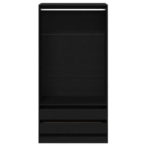Ντουλάπι Μαύρη δρυς 100 x 50 x 200 cm Επεξεργασμένο ξύλο - Pakobazaar