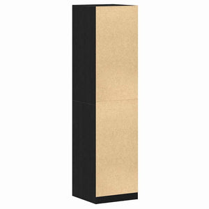 Ντουλάπι Μαύρη Οξυά 50 x 50 x 200 cm Επεξεργασμένο Ξύλο