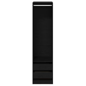 Ντουλάπι Μαύρη Οξυά 50 x 50 x 200 cm Επεξεργασμένο Ξύλο