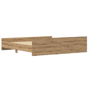 Σκελετός Κρεβατιού με κεφαλάρι Artisan Oak 203 x 203 x 50 εκ - Pakobazaar