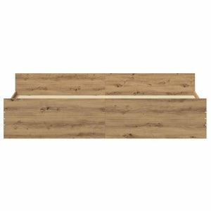 Σκελετός Κρεβατιού με κεφαλάρι Artisan Oak 203 x 203 x 50 εκ - Pakobazaar
