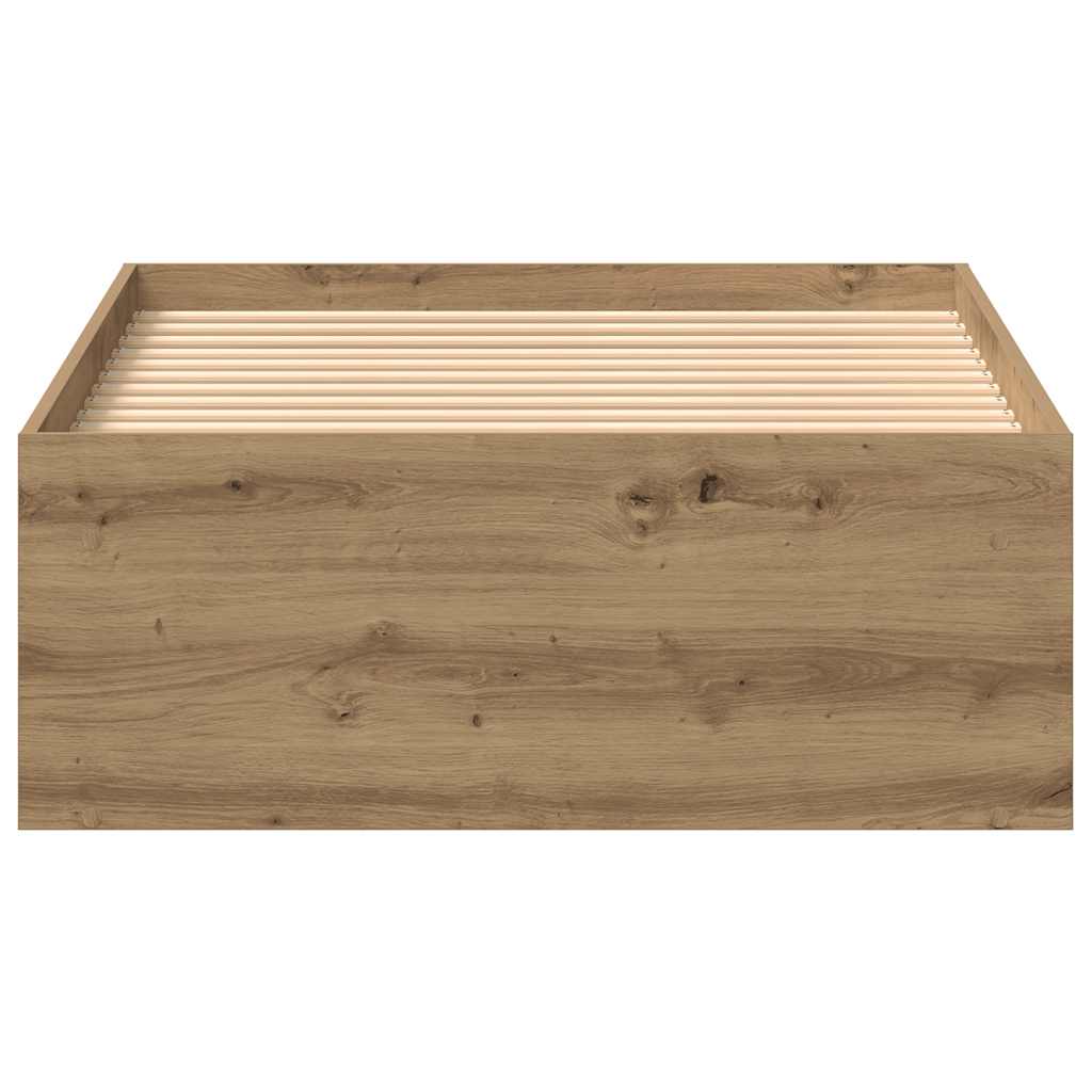 Πλαίσιο κρεβατιού χωρίς στρώμα 75x190 εκ. Επεξεργασμένο Ξύλο