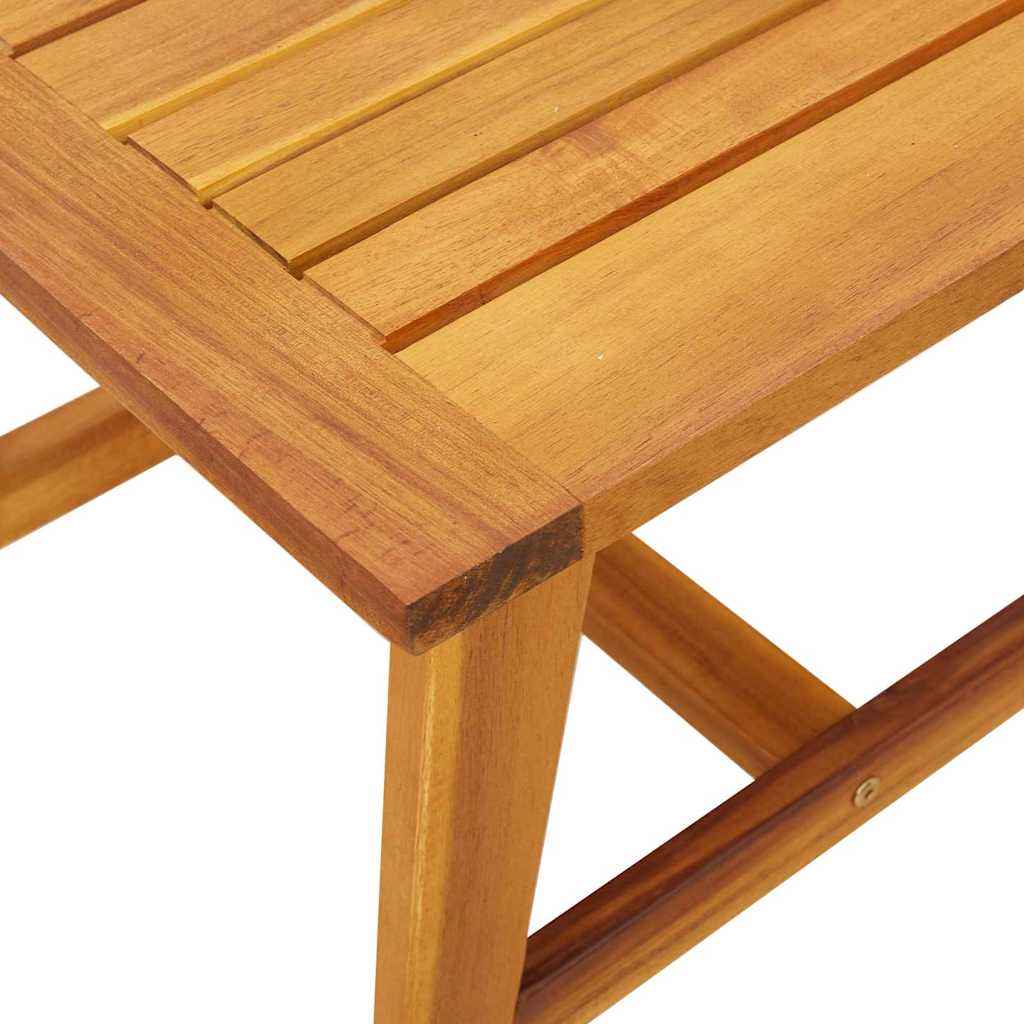 Τραπεζάκι Πλευράς Φυσικό Λάδι Στερεό Ξύλο Ακακίας - Pakobazaar