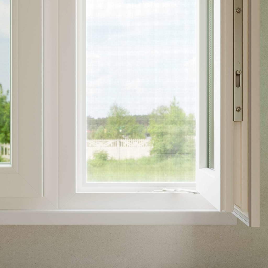 Σίτα εντόμων Λευκό 100 x 500 cm Γυαλί-Ίνα