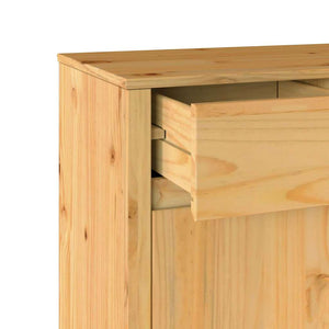Πλαϊνό γραφείο με συρτάρι Drammen Δρυς 79 x 43 x 75.5 εκ.