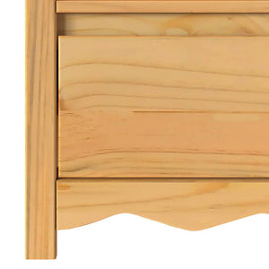 Ντουλάπι TV Drammen Δρυς 99 x 43 x 55 εκ. Μασίφ ξύλο πεύκου