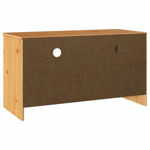 Ντουλάπι TV Drammen Δρυς 99 x 43 x 55 εκ. Μασίφ ξύλο πεύκου