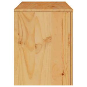 Ντουλάπι TV Drammen Δρυς 99 x 43 x 55 εκ. Μασίφ ξύλο πεύκου
