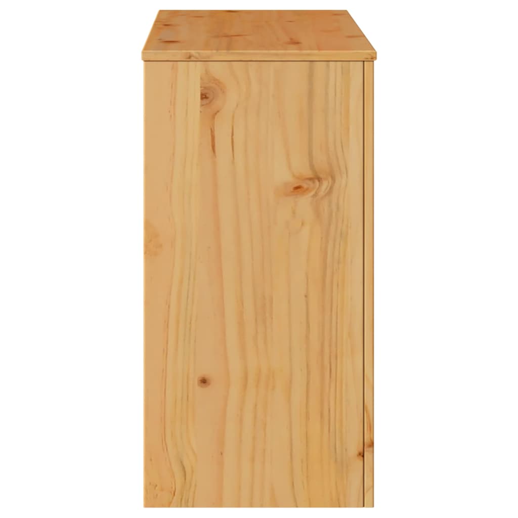 Τραπέζι κονσόλας με συρτάρι Drammen Δρυς 89,5 x 37 x 73 εκ - Pakobazaar