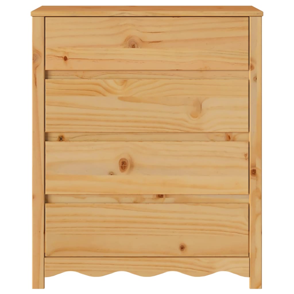 Κουτί με συρτάρια με συρτάρι Drammen Δρυς 76,5 x 40 x 91 εκ - Pakobazaar