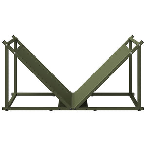 Ράφι Καυσόξυλων 70x43x34,5 εκ. Χάλυβας ψυχρής έλασης