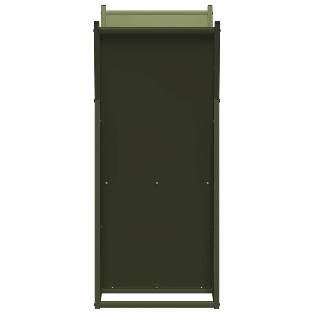 Ράφι Καυσόξυλων 69,5x35x81 εκ. Χάλυβας ψυχρής έλασης