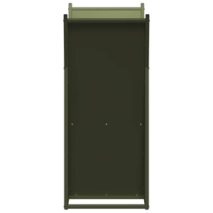 Ράφι Καυσόξυλων 69,5x35x81 εκ. Χάλυβας ψυχρής έλασης