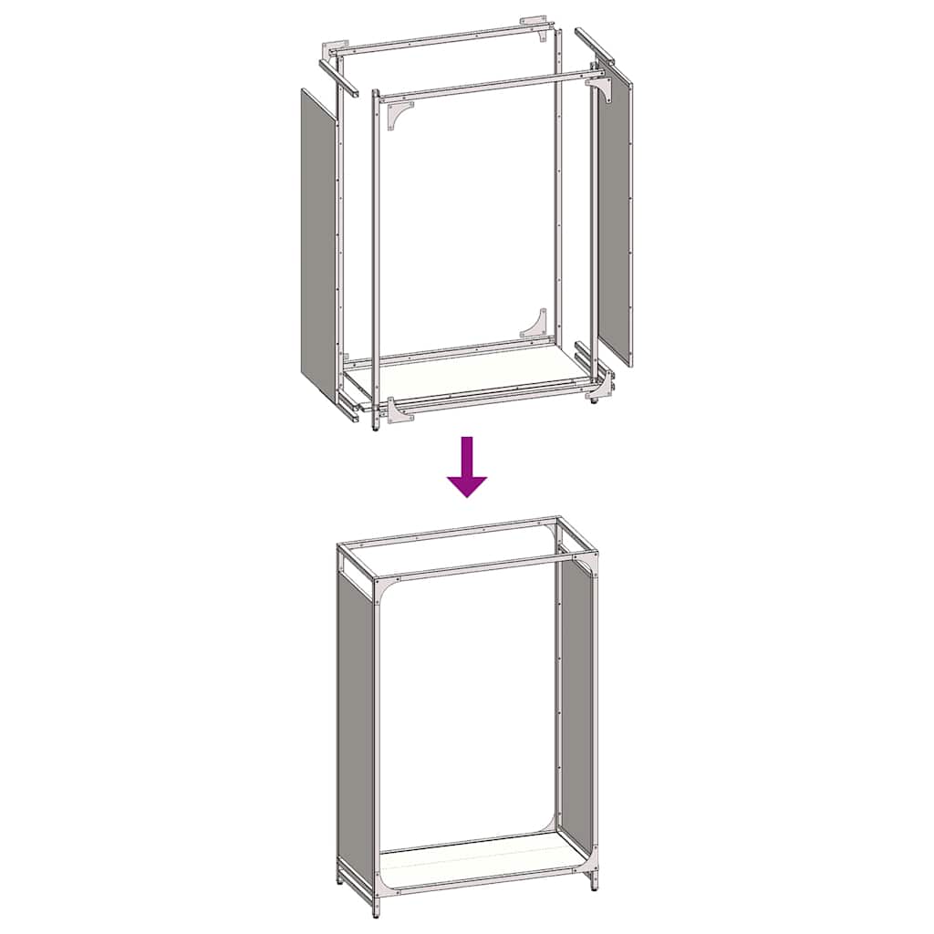 Ράφι για καυσόξυλα Ελαιοπράσινο 60x28x90cm Ατσάλι ψυχρής έλασης - Pakobazaar