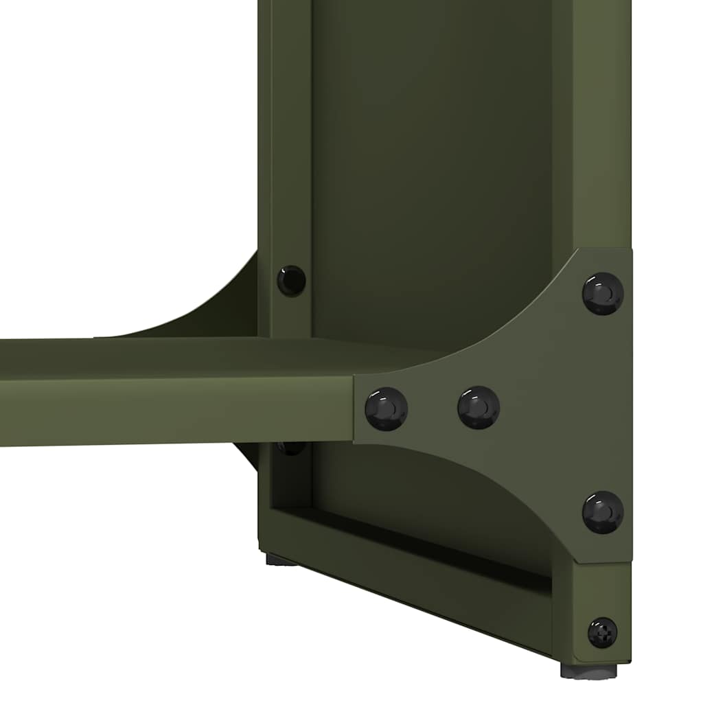 Ράφι Καυσόξυλων 40x30x80 εκ. Χάλυβας ψυχρής έλασης - Pakobazaar