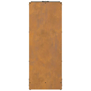 Ράφι για καυσόξυλα  40x30x80 cm Ατσάλι σκληρυθέν στον αέρα - Pakobazaar