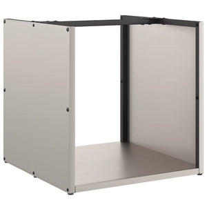 Ράφι για καυσόξυλα  40x40x40 cm Ατσάλι σκληρυθέν στον αέρα