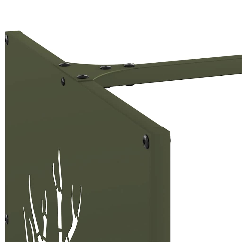 Ράφι Καυσόξυλων 40x40x40 εκ. Χάλυβας ψυχρής έλασης