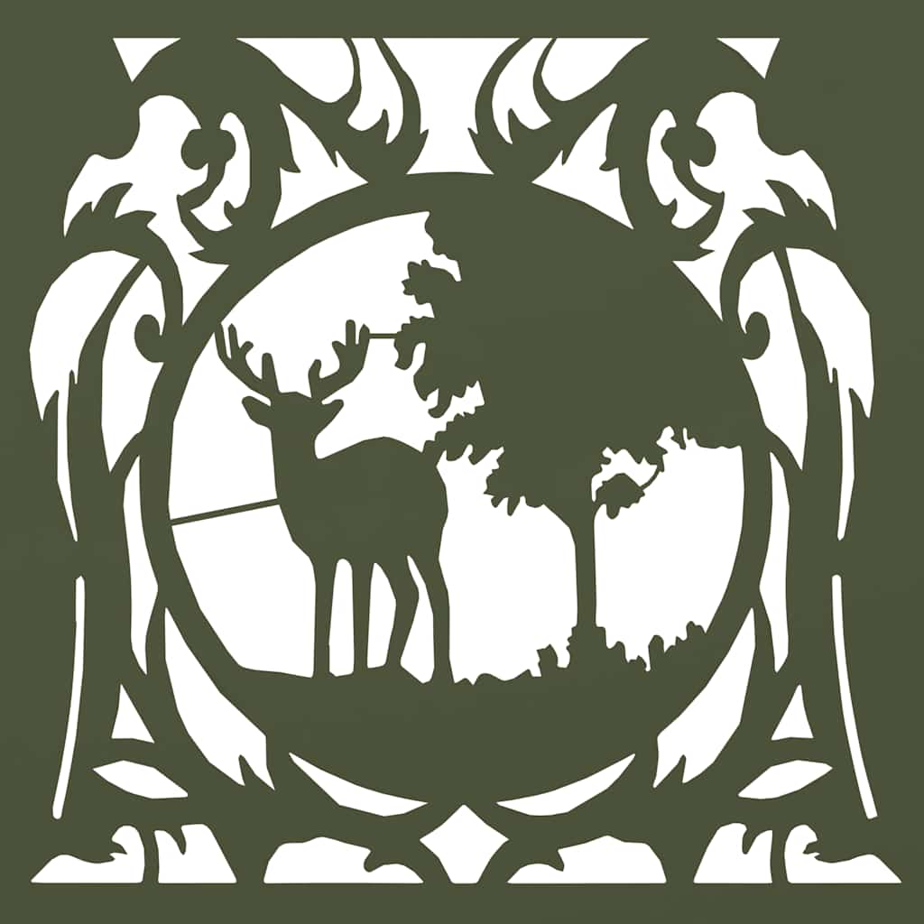 Ράφι Καυσόξυλων 40x40x40 εκ. Χάλυβας ψυχρής έλασης