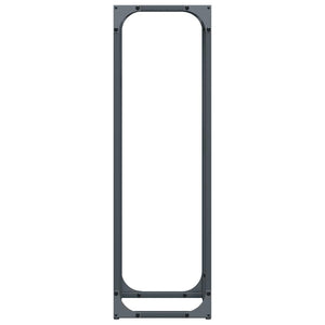 Ράφι για καυσόξυλα Ανθρακί 25x25x80 cm Ατσάλι ψυχρής έλασης - Pakobazaar