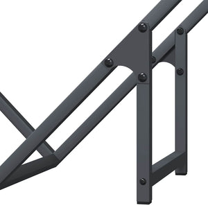 Ράφι για καυσόξυλα Ανθρακί 60x25x60 cm Ατσάλι ψυχρής έλασης
